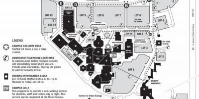 Humber college norte-mapa do campus.