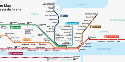 Ir estação de trem mapa